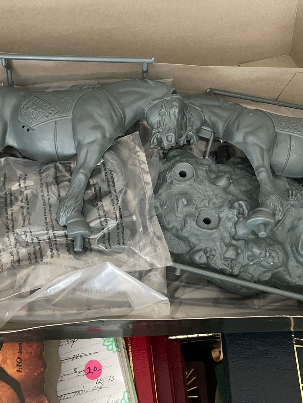 Moebius Death Dealer Model Kit New Open Unstarted - Picture 6 of 6
